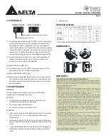 Preview for 4 page of Delta GBR80HL Installation And Operating Instructions