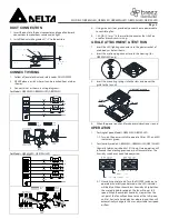 Предварительный просмотр 3 страницы Delta GBR80MHLED Installation And Operating Instructions