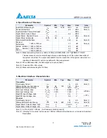 Preview for 4 page of Delta GE-PON ONU Transceiver OPEP-33-A4K1R Specification Sheet