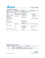 Preview for 8 page of Delta GE-PON ONU Transceiver OPEP-33-A4Q1R Specification Sheet