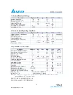 Предварительный просмотр 2 страницы Delta GE-PON ONU Transceiver OPEP-33-A4Q3R Specification Sheet