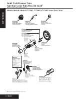 Preview for 1 page of Delta Grail T17085 Series Parts List