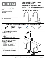 Предварительный просмотр 1 страницы Delta Grenville 988LF Series Quick Start Manual