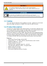 Preview for 6 page of Delta H10E Operation And Installation Manual