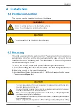 Preview for 14 page of Delta H2.5 210 Operation And Installation Manual