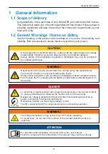 Preview for 5 page of Delta H5E 220 Operation And Installation Manual