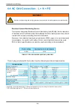 Preview for 16 page of Delta H5E 220 Operation And Installation Manual