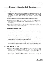 Preview for 5 page of Delta HCH1850 User Manual