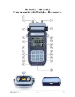 Preview for 6 page of Delta HD2114P.0 Operating Manual