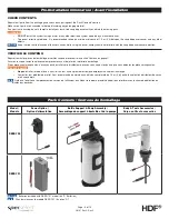 Preview for 3 page of Delta HDF DESD-75 Series Manual