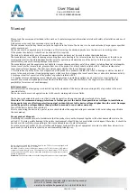 Delta HDMI-EX-120-4K User Manual preview