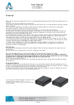 Delta HDMI-EX-4 User Manual preview