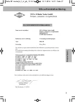 Preview for 27 page of Delta HE 35 Series Installation And Operating Instructions Manual