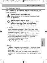 Preview for 43 page of Delta HE 35 Series Installation And Operating Instructions Manual