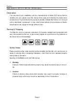 Preview for 3 page of Delta HEF 070AAA Specification And Manual