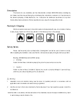 Preview for 3 page of Delta HEX180PB Specification And Manual