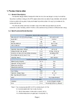 Preview for 6 page of Delta HEX180PB Specification And Manual