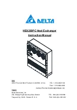 Preview for 1 page of Delta HEX200PC Instruction Manual