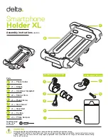 Delta Holder XL Assembly Instructions preview