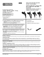 Preview for 1 page of Delta IN2ITION 58065 Series Installation Instructions