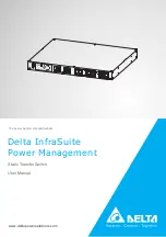 Preview for 1 page of Delta InfraSuite STS 16A User Manual