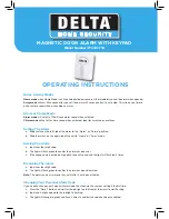 Preview for 2 page of Delta IT414071C Getting Started Manual