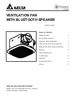 Delta ITG70BT Instructions Manual preview