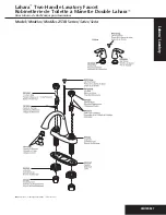 Delta Lahara 2538 Series Parts List предпросмотр