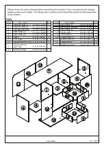 Предварительный просмотр 3 страницы Delta LARGE SIDEBOARD Assembly Instructions Manual