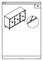 Предварительный просмотр 14 страницы Delta LARGE SIDEBOARD Assembly Instructions Manual