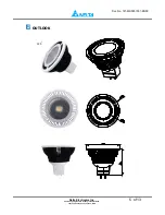 Preview for 5 page of Delta LED MR16 Lamp M6DT-03LB Specification