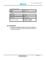 Preview for 7 page of Delta LED MR16 Lamp M6DT-03LB Specification