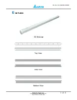 Preview for 3 page of Delta LED Tube Light OADT-10UAD Specification Sheet