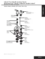 Предварительный просмотр 1 страницы Delta Leland 2575 Series Parts List