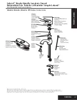 Delta Leland 578 Series Parts Manual предпросмотр