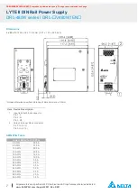 Предварительный просмотр 7 страницы Delta LYTE II DRL-24V480W1EN Manual