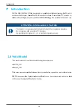 Preview for 12 page of Delta M15A 220 Operation And Installation Manual