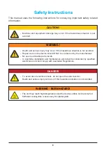 Preview for 8 page of Delta M30A_121 Operation And Installation Manual