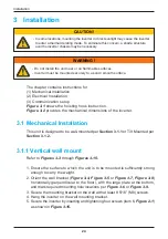 Preview for 24 page of Delta M60U Operation And Installation Manual