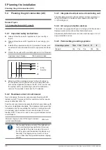 Preview for 36 page of Delta M70A 260 Installation And Operation Manual