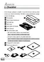 Preview for 3 page of Delta M81-X Series User Manual