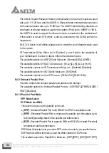 Предварительный просмотр 43 страницы Delta M812-FX Series Manual