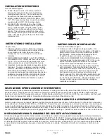 Preview for 2 page of Delta MultiChoice 27T Series Instruction Sheet