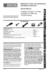 Preview for 3 page of Delta MultiChoice Ara T27T867 Series Owner'S Manual