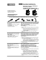 Delta MULTICHOICE R22000 Manual preview