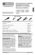 Preview for 10 page of Delta MultiChoice T24859 Series Owner'S Manual