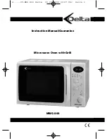 Delta MWG 800 Instruction Manual preview