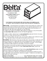 Preview for 2 page of Delta next steps Assembly Manual