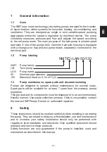 Preview for 21 page of Delta NMT LAN 100-120 Installation And Operating Manual