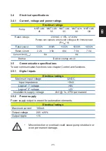 Preview for 23 page of Delta NMT LAN 100-120 Installation And Operating Manual